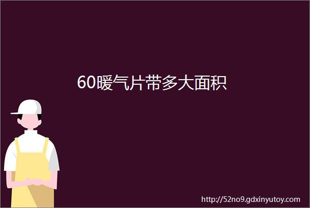 60暖气片带多大面积